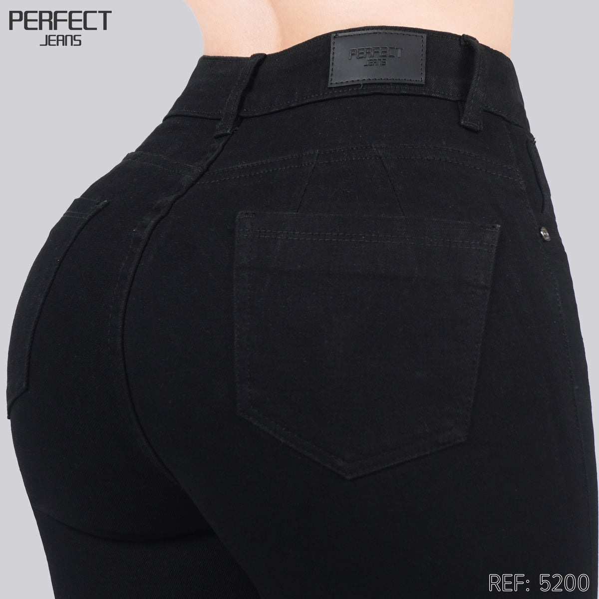 Jeans Skinny Tiro Alto 5200
